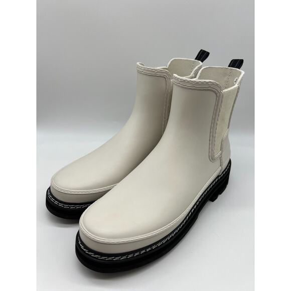 Hunter Refined Stitch Waterproof Chelsea Boot Women's Size 10 NEW - Picture 8 of 12